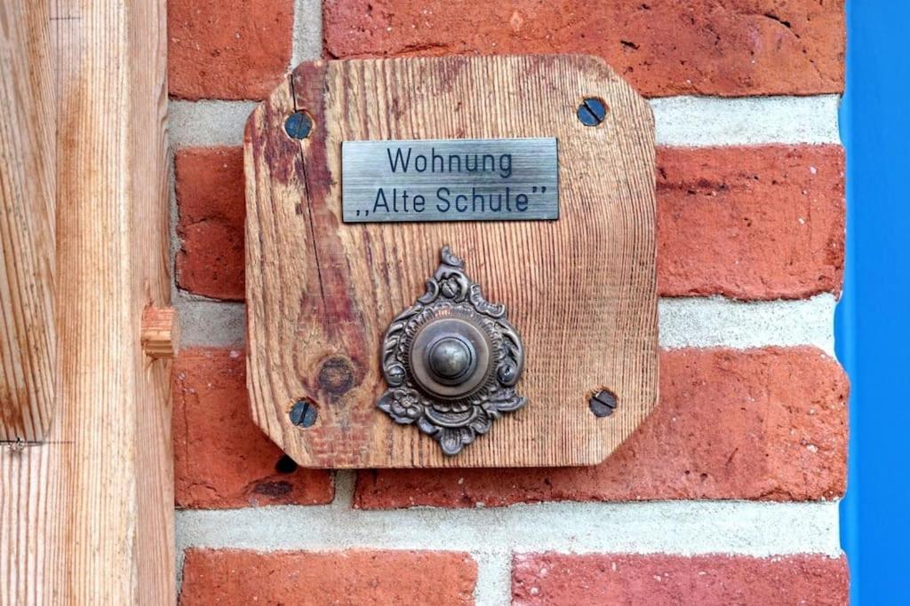 Ferienwohnung Alte Schule Chorin Schorfheide 외부 사진